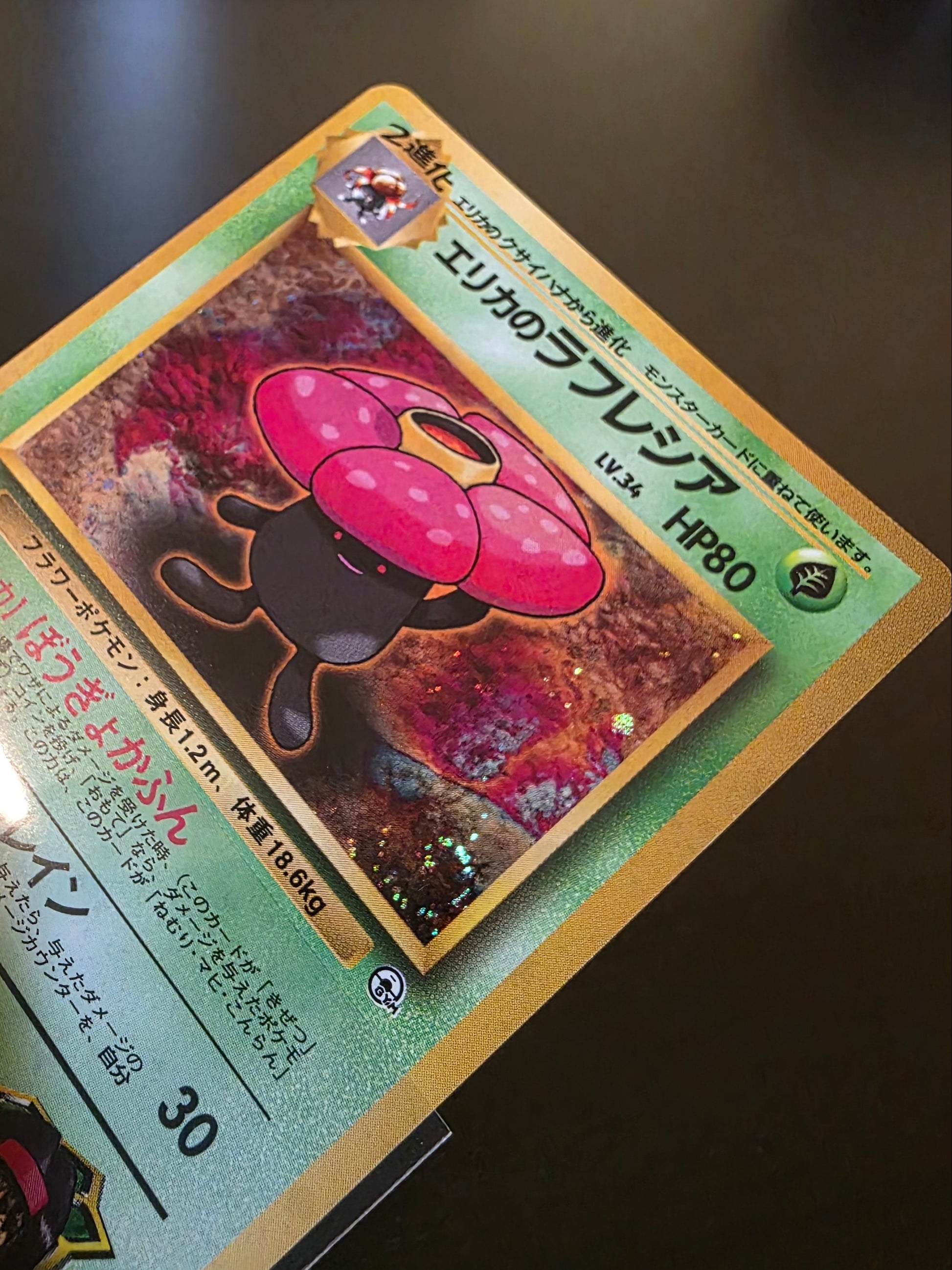 v-262 Erika's Vileplume Holo No.045 Gym Heroes Japanese