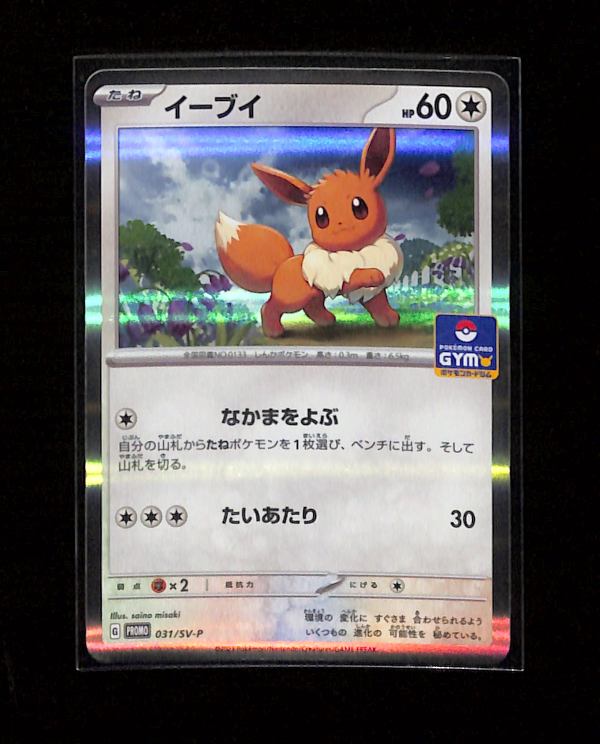 m-101 Eevee 031/SV-P Promo Straightaway Battle Participation Japanese