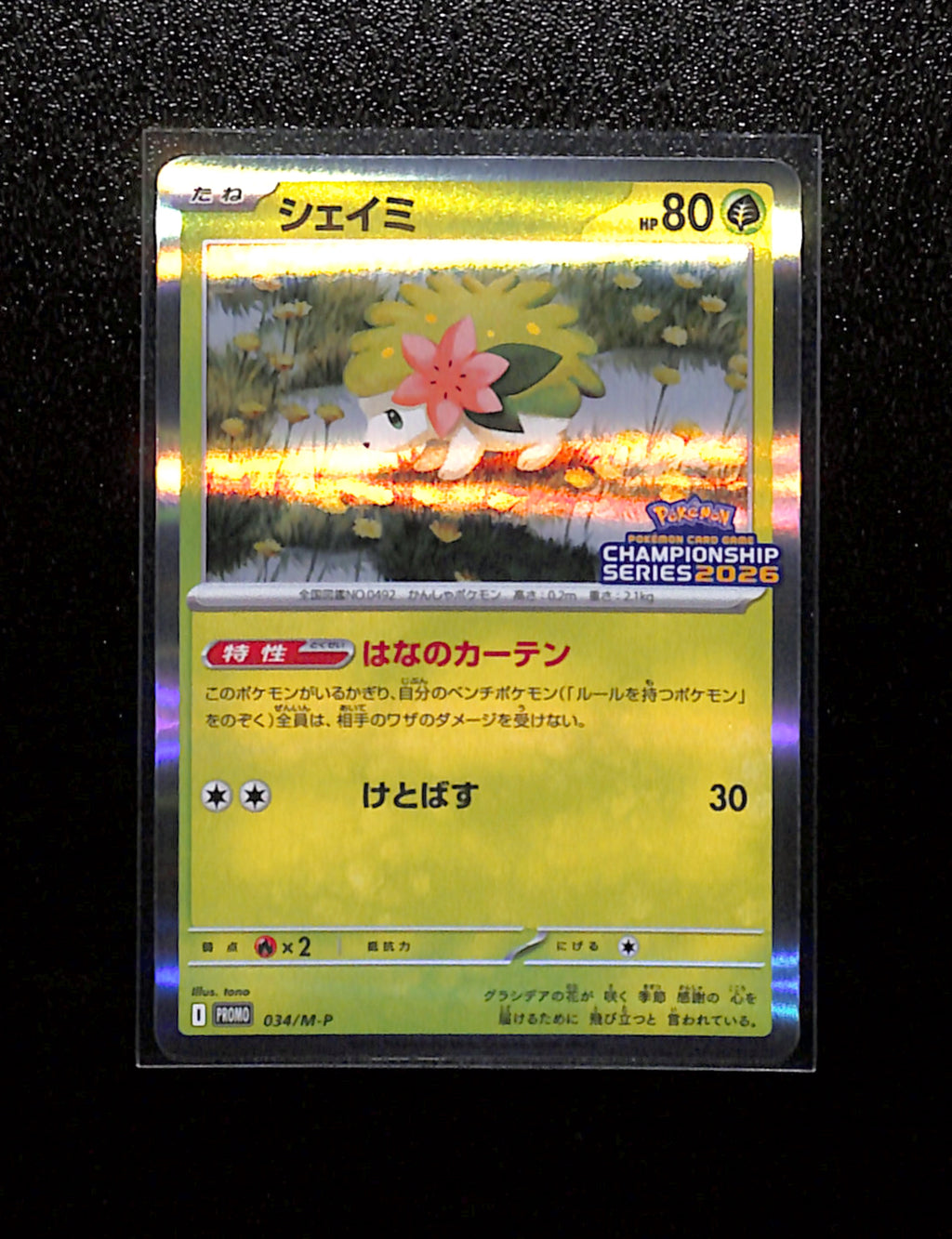 m-94 Shaymin 034/M-P Champions League 2026 Promo Japanese