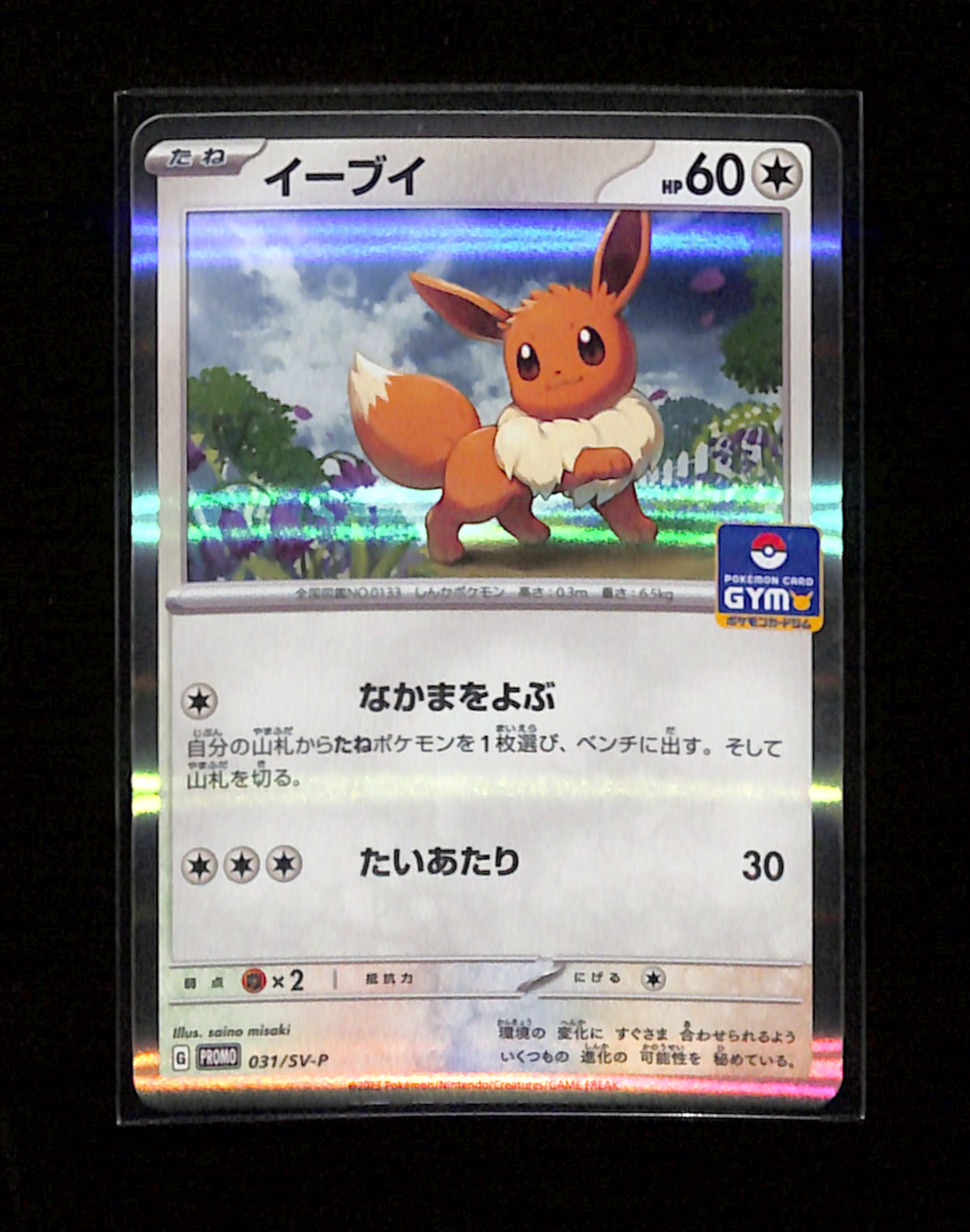 m-99 Eevee 031/SV-P Promo Straightaway Battle Participation Japanese