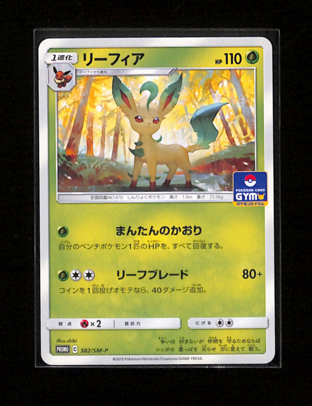 s-165 Leafeon Gym Promo 382/SM-P
