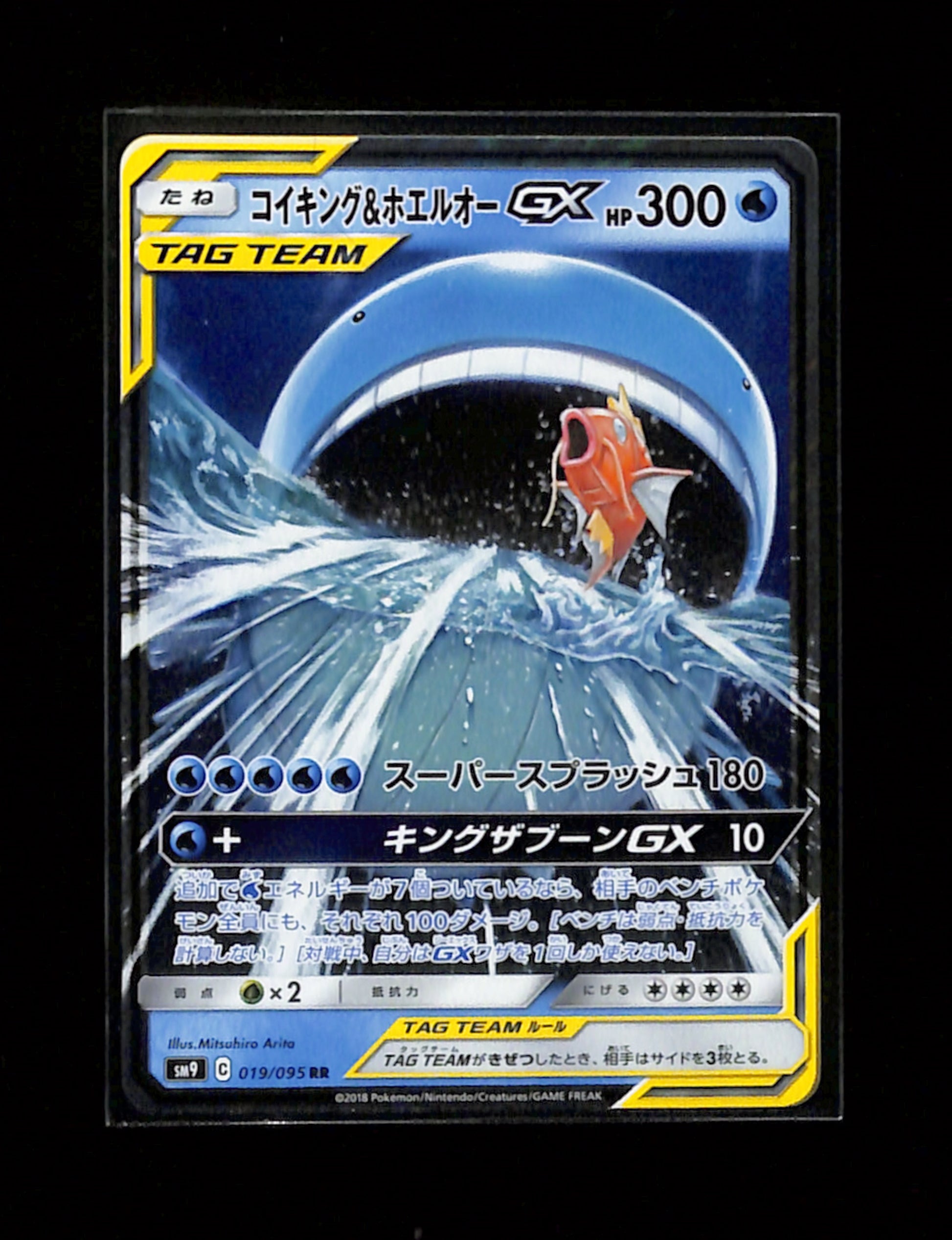 s-196 Magikarp & Wailord GX 019/095 Pokemon Japanese Tag Bolt
