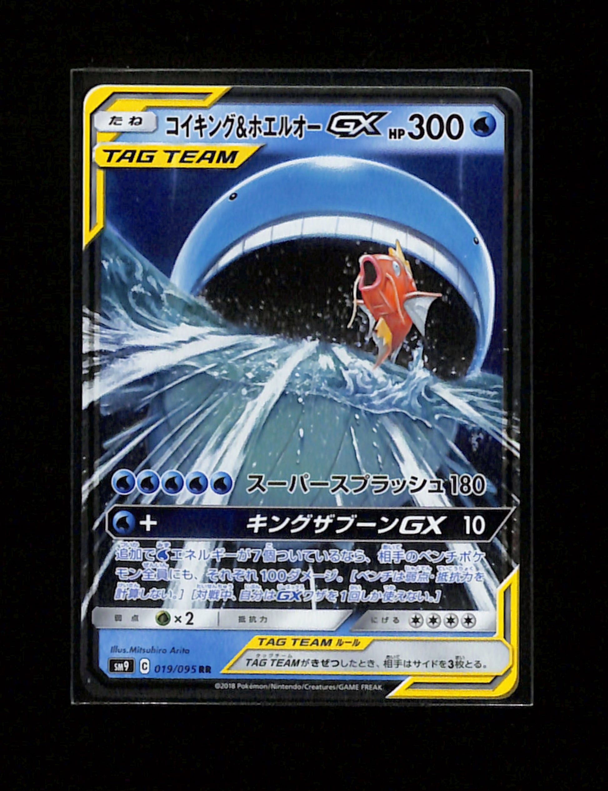 s-197 Magikarp & Wailord GX 019/095 Pokemon Japanese Tag Bolt