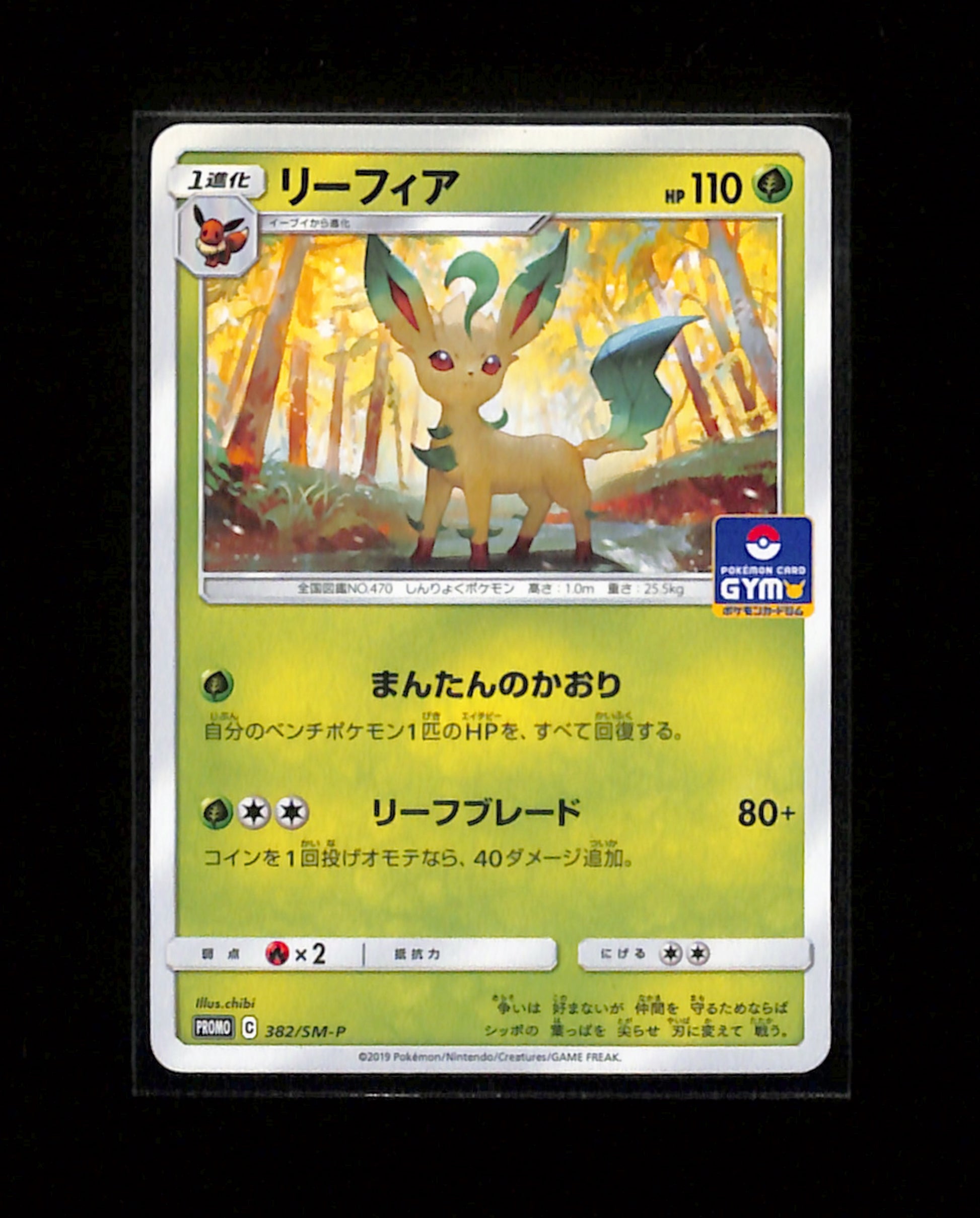 s-203 Leafeon Gym Promo 382/SM-P