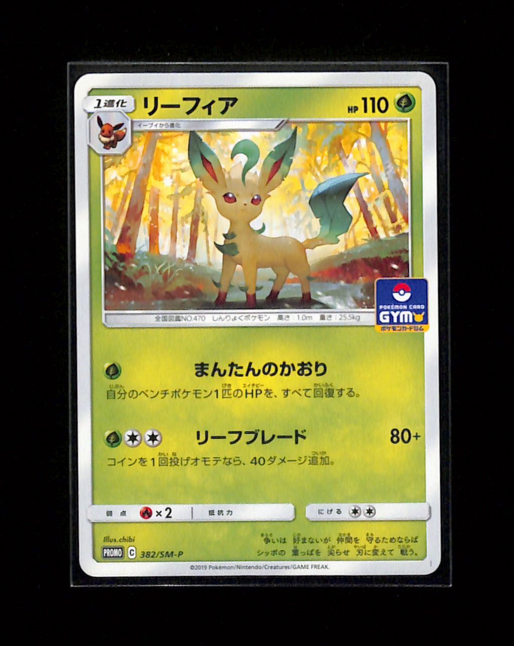 s-204 Leafeon Gym Promo 382/SM-P