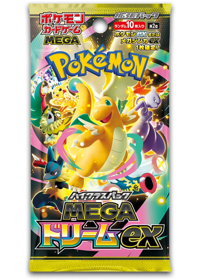 [M2A] Mega Dream ex Japanese Booster PACK