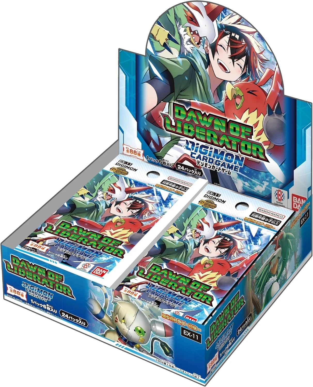 japanese digimon booster box Digimon Card Game Digimon Liberator EX-07 Extra Booster Box BANDAI Japan