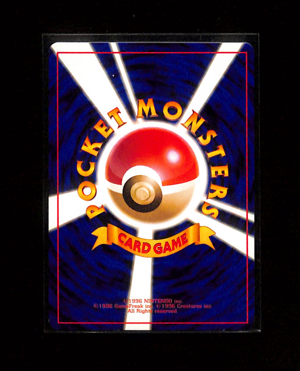 v-417 Dark Blastoise Pokemon Card Japan No.009 Team Rocket Vintage Holo