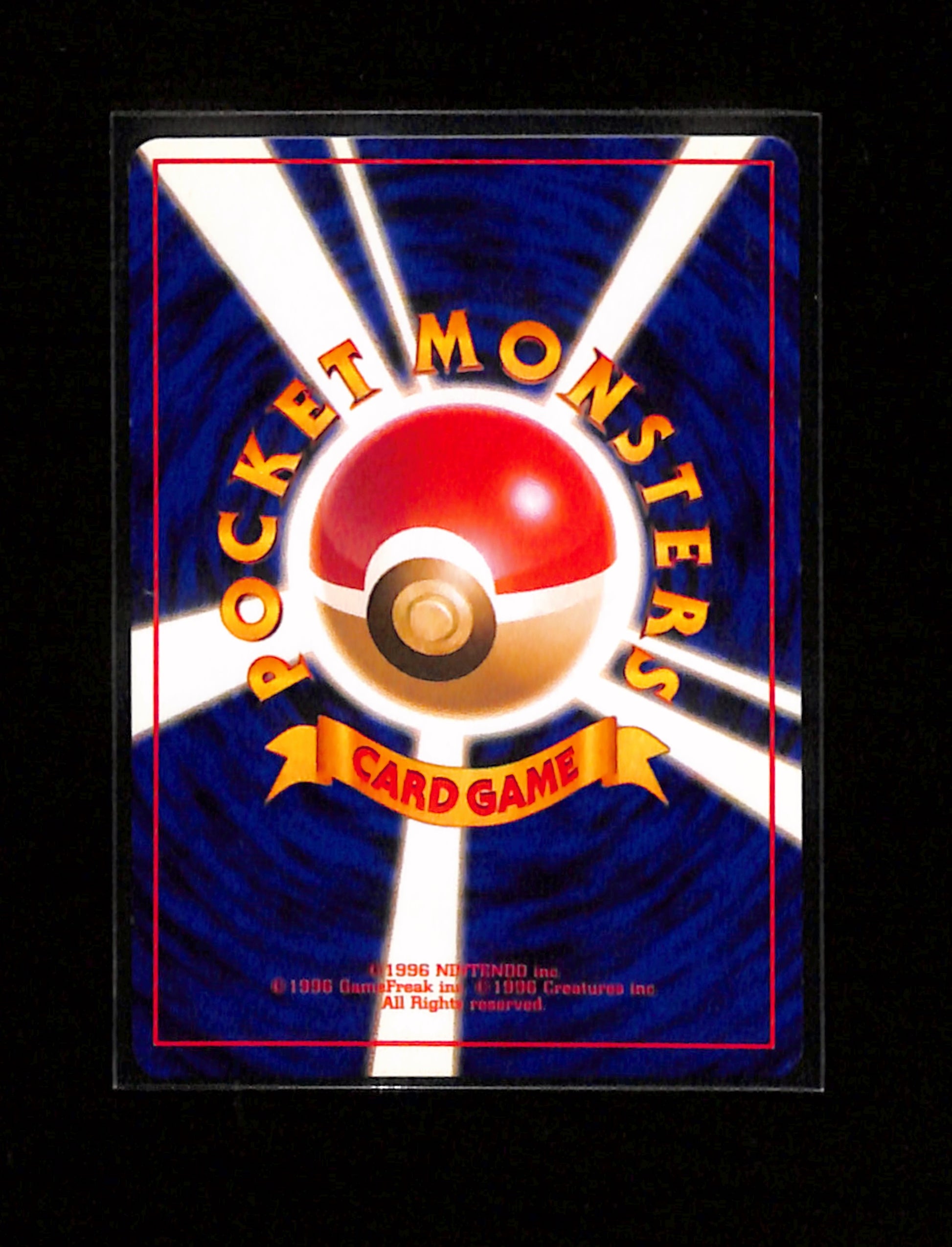 v-422 Misty's Tears Japanese Banned-Art Leader's Stadium Pokemon 1998