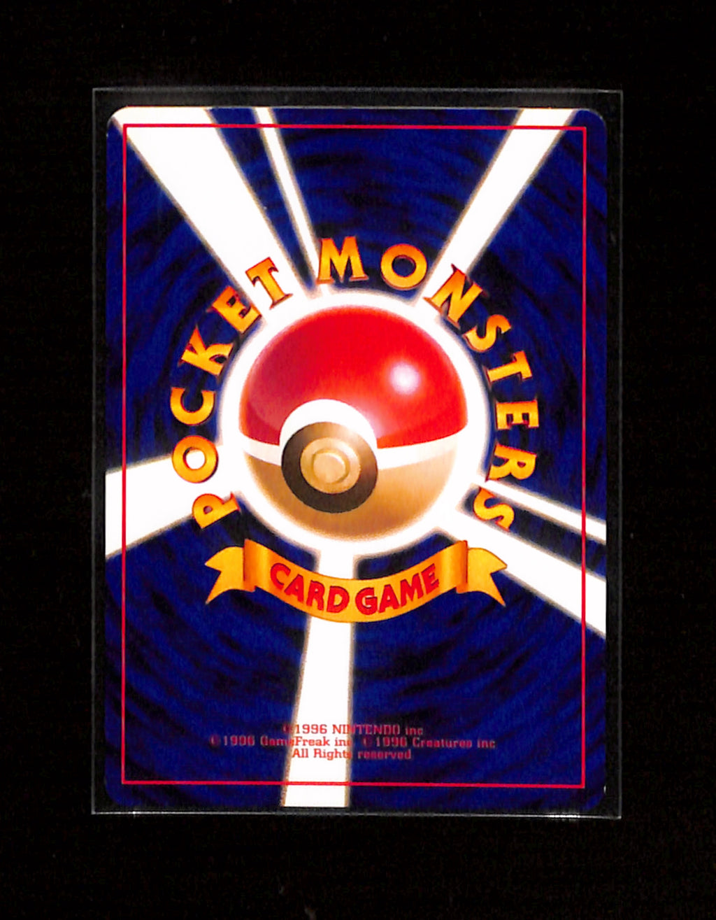 v-424 Misty's Tears Japanese Banned-Art Leader's Stadium Pokemon 1998